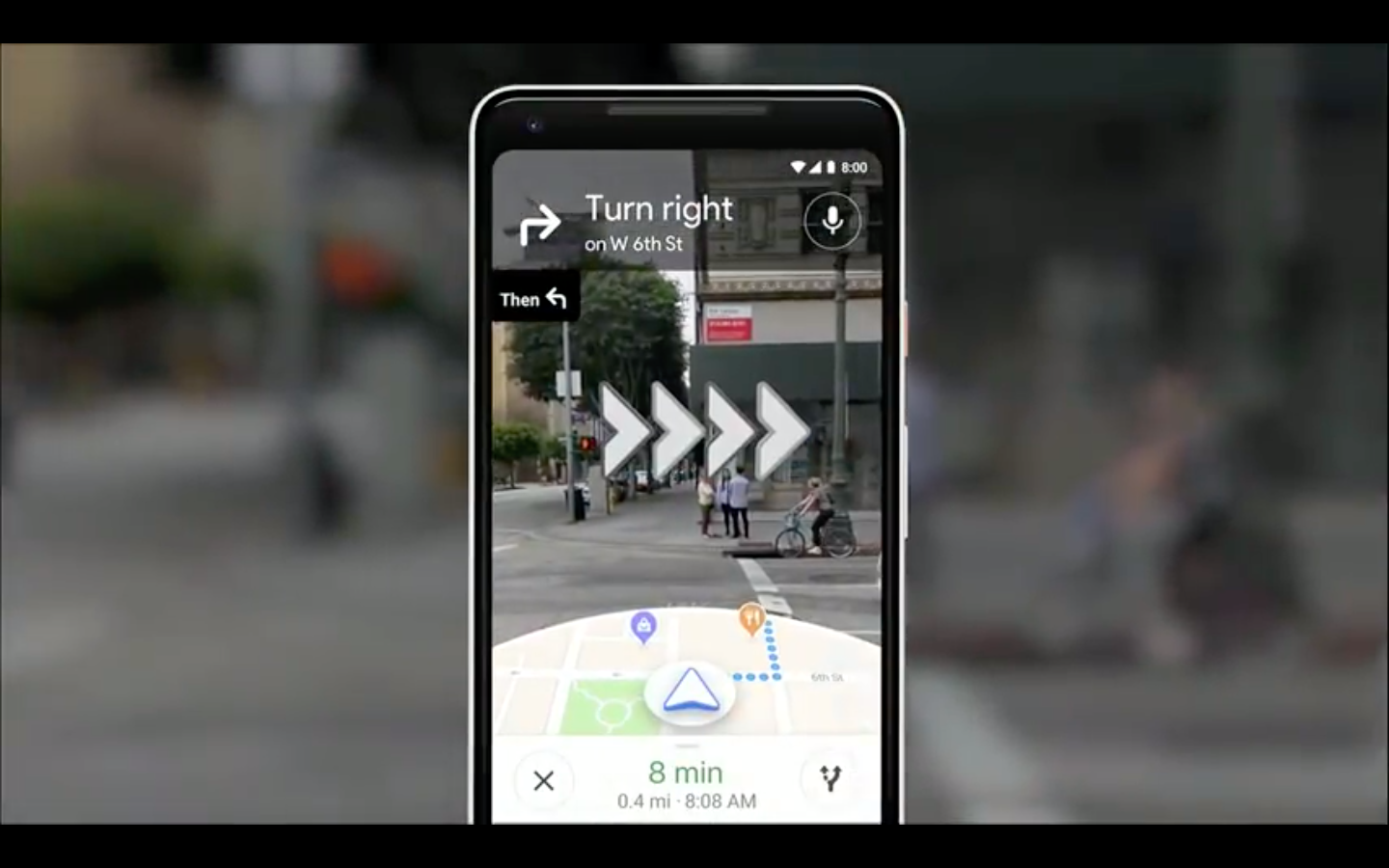 تبدأ خدمة خرائط Google في اختبار إمكانية تقديم الاتجاهات باستخدام الواقع المعزز