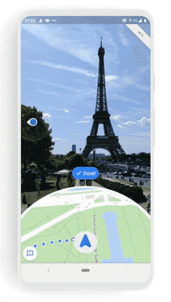 تتوفر الآن اتجاهات المشي من Google Live View في Google على المزيد من الأجهزة 1