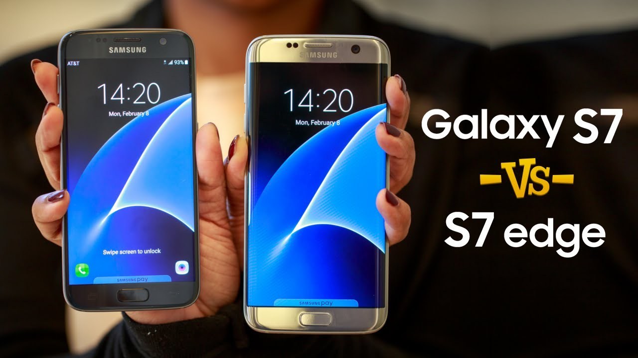 تعرف على الفرق بين Samsung S7 و S7 Edge 1