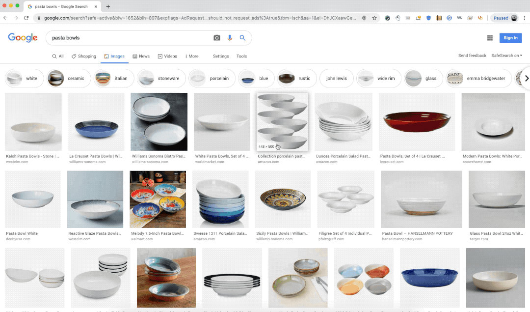 تقوم Google بتحديث عمليات البحث عن الصور باستخدام تصميم معاينة جديد ، والمزيد من تفاصيل المنتج 2