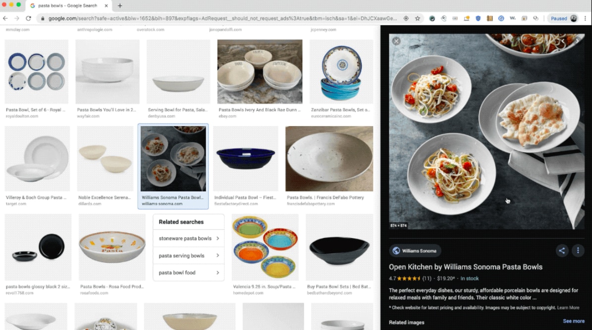 Google Images Section Updated to Focus on Shopping