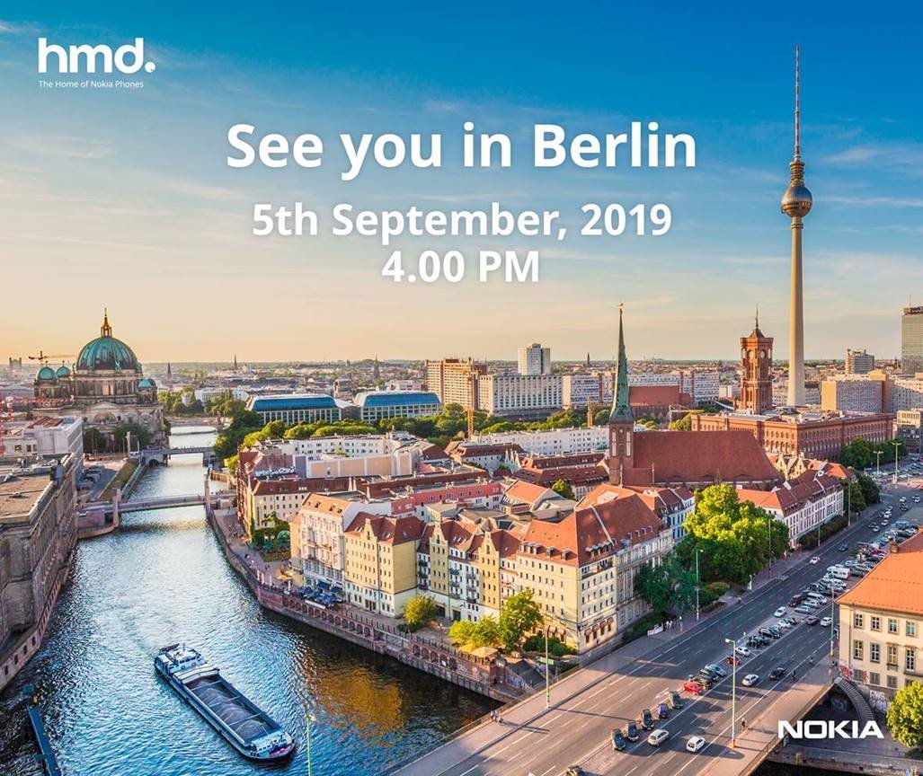 رسمي: سيتم الإعلان عن هواتف نوكيا الجديدة في الخامس من سبتمبر في برلين ، قبل يوم IFA2019