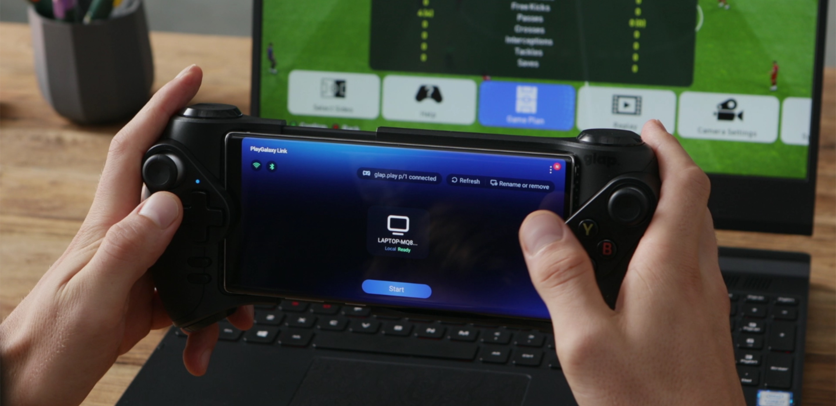 سامسونج Galaxy Note  10 لديه شيء للاعبين. بفضل PlayGalaxy Link ، يمكنك لعب ألعاب الكمبيوتر على هاتفك الذكي