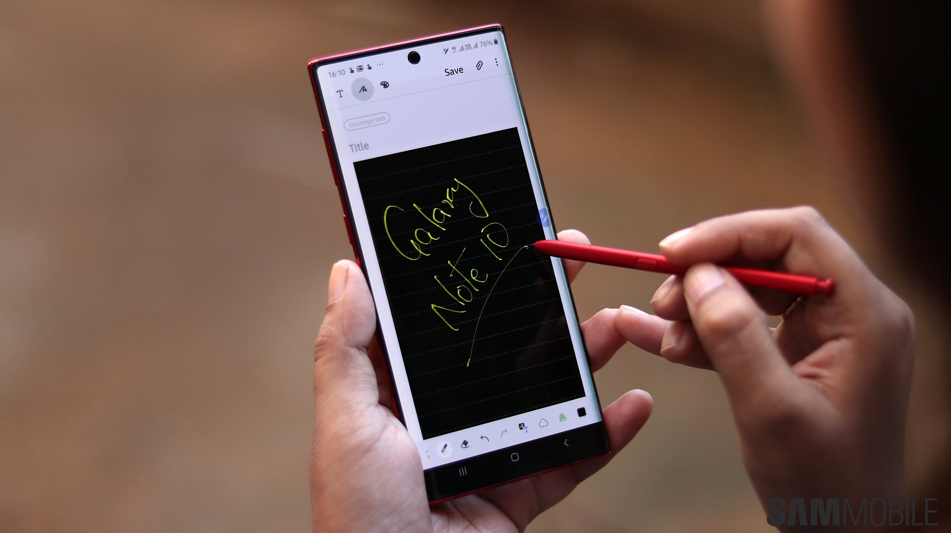 سامسونج Galaxy Note  10 مراجعة: مضغوط Note بالنسبة لأولئك الذين يريدون واحد