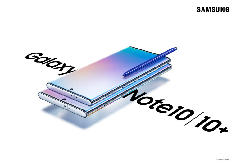 سامسونج تعلن عن Galaxy سلسلة Note10 مزودة بكاميرا احترافية وبدون سماعة رأس