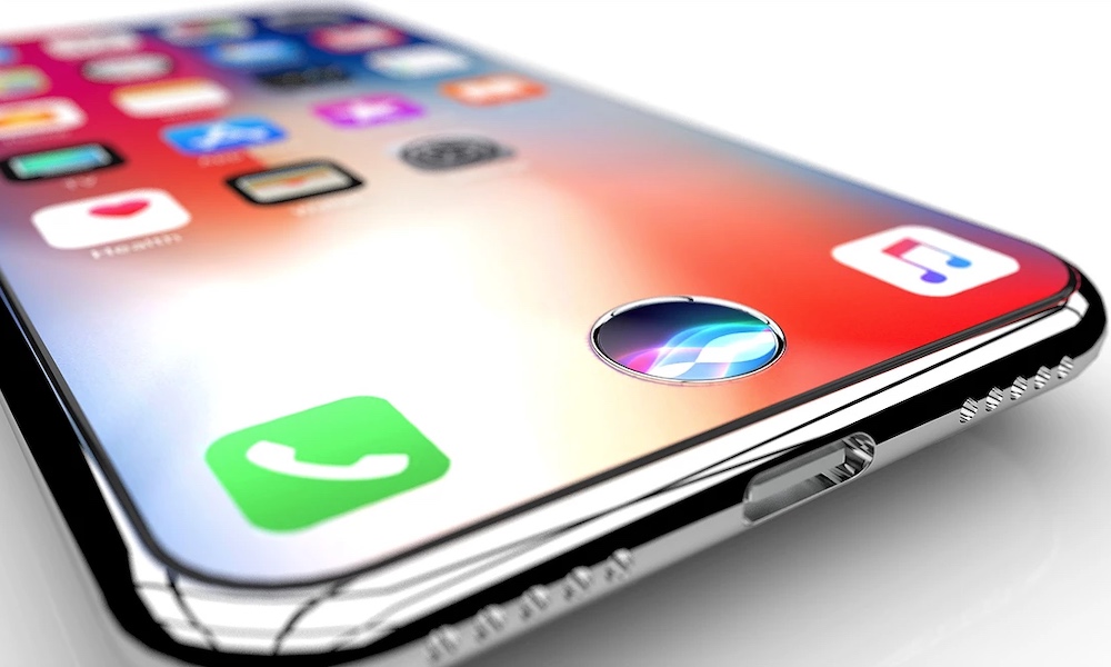 Iphone Touch Id Concept Siri