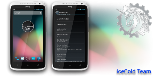 قم بتحديث HTC One X إلى IceColdJelly Android 4.1.1 AOKP Custom ROM [How To]