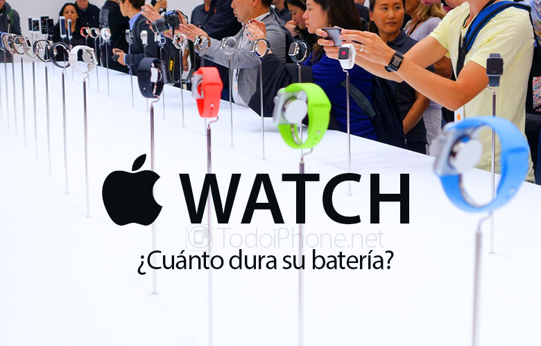 كم من الوقت تدوم البطارية؟ Apple Watch؟ 1