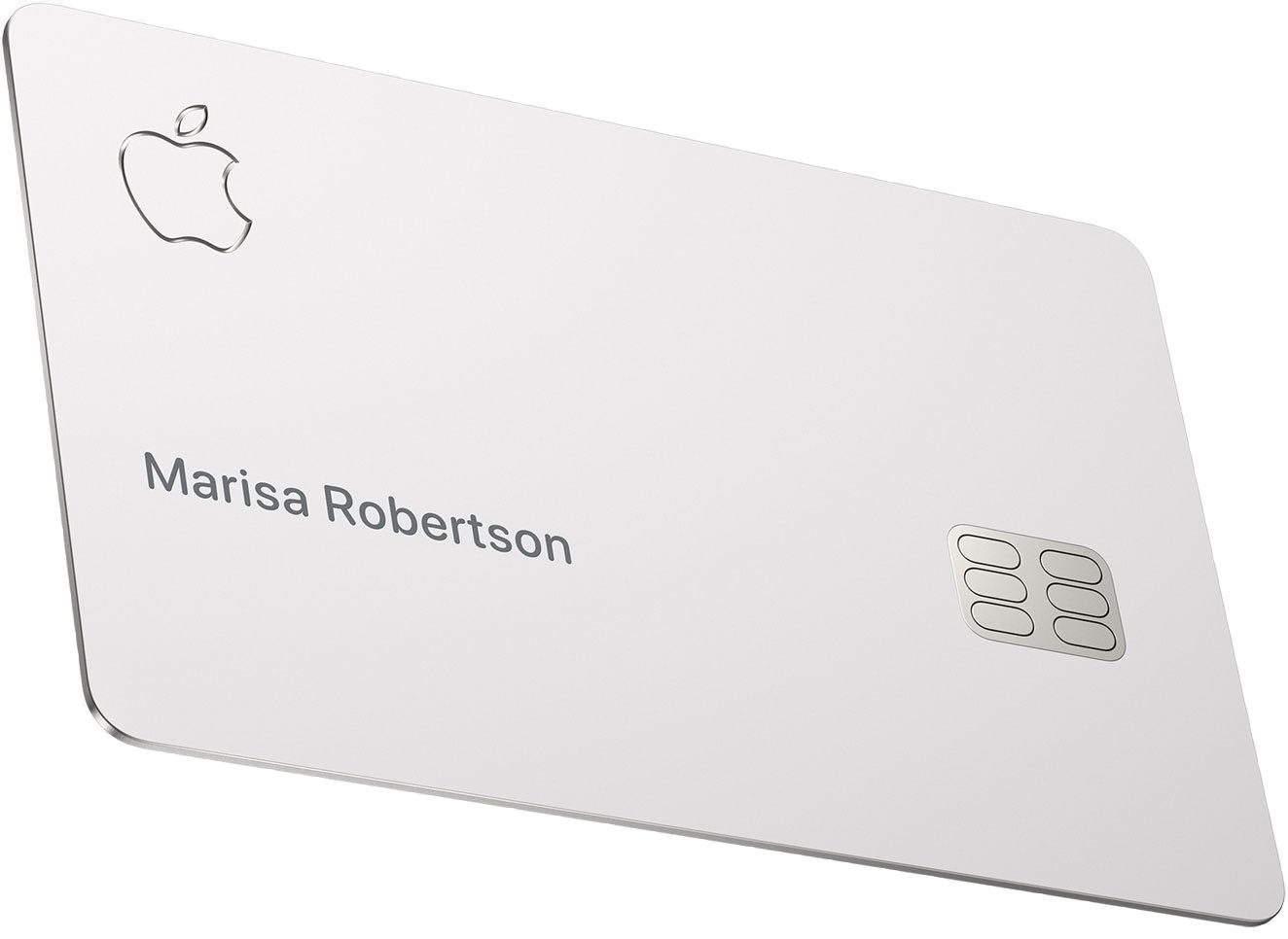 Apple  إشعارات البطاقة