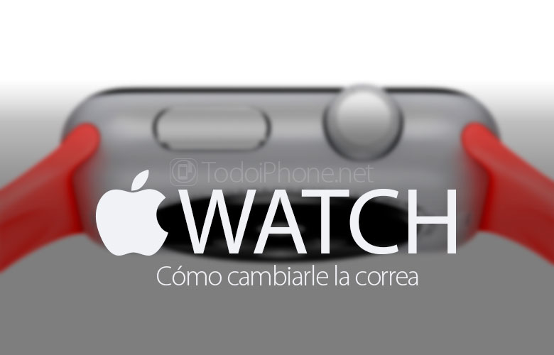 كيفية تغيير أو استبدال الحزام Apple Watch 1