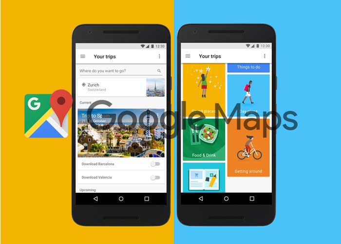 Google Maps se actualiza con las novedades de Google Trips y más