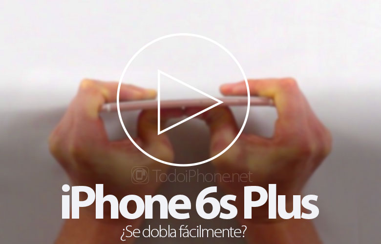 يظهر لنا الفيديو ما إذا كان iPhone 6s Plus ينحني بسهولة 1