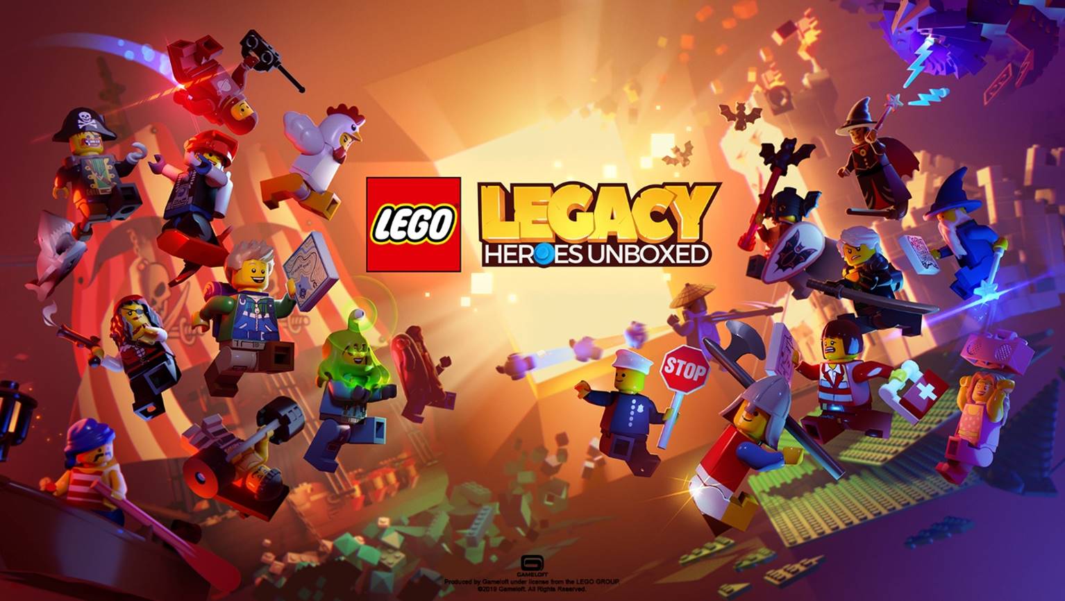 يمكنك الآن التسجيل المسبق لـ Gameloft's Battler 'LEGO Legacy: Heroes Unboxed'