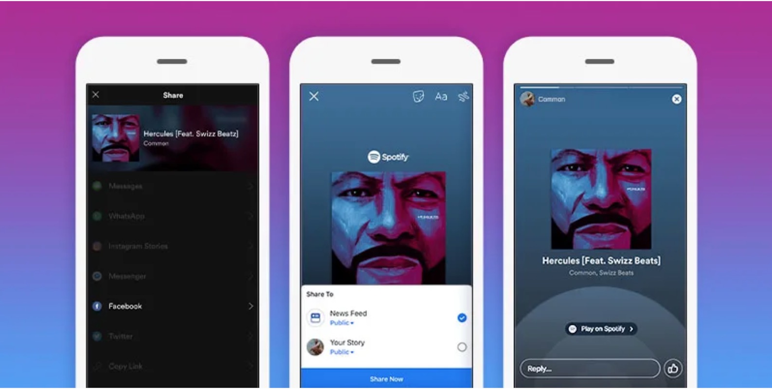 يتيح لك Spotify الآن مشاركة الموسيقى على Facebook قصص (مرة أخرى)