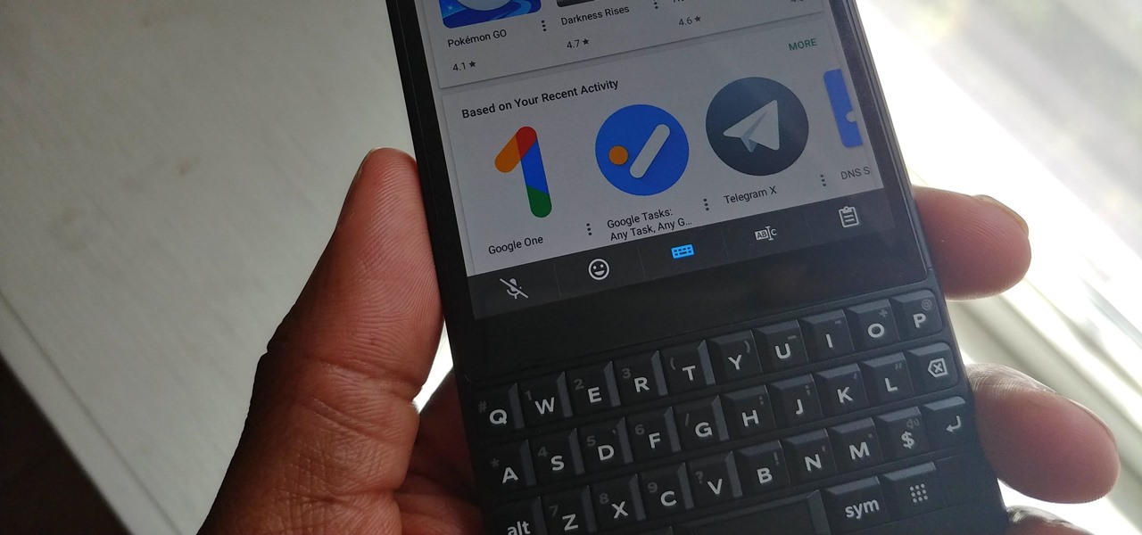 Remove the On-Screen Keyboard on Your BlackBerry KEYone or KEY2