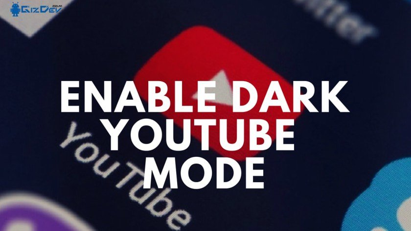 Enable Dark Youtube MODE