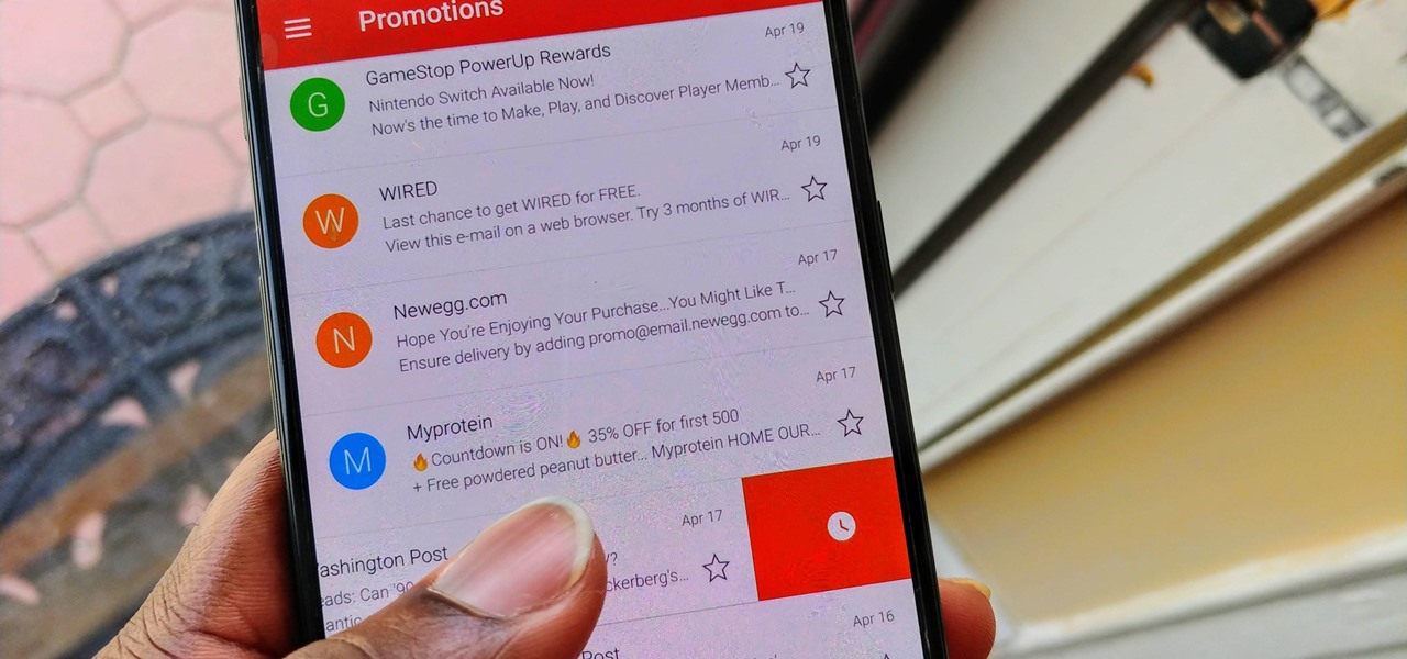 Customize Gmail's Swipe Actions So They're Not Just 'Delete' & 'Archive'