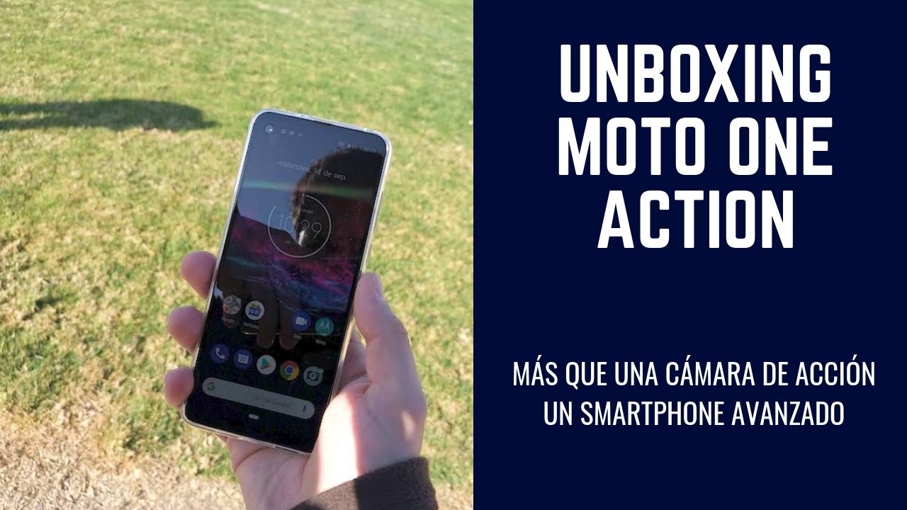 Unboxing Moto One Action