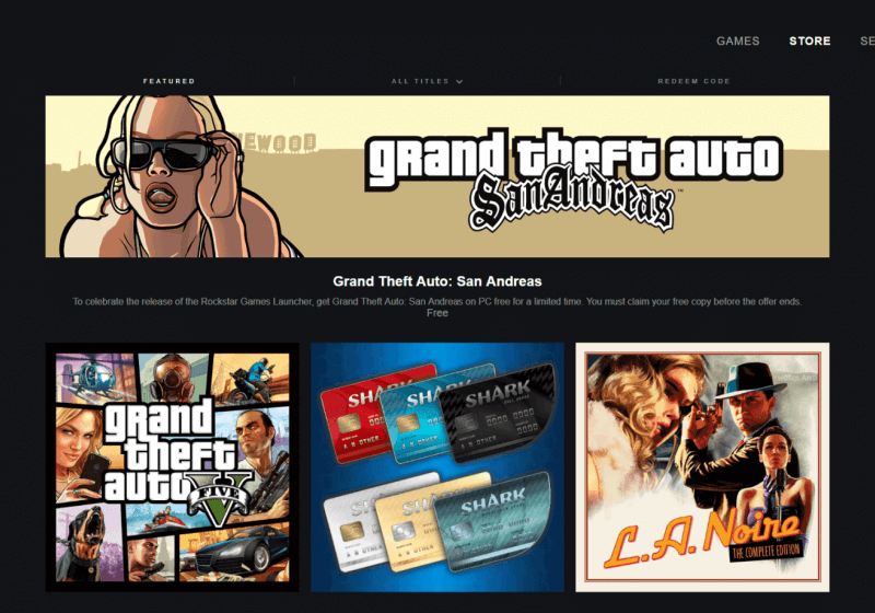 ينضم Rockstar إلى حروب منصات ألعاب الكمبيوتر الشخصي مع "Rockstar Games Launcher"