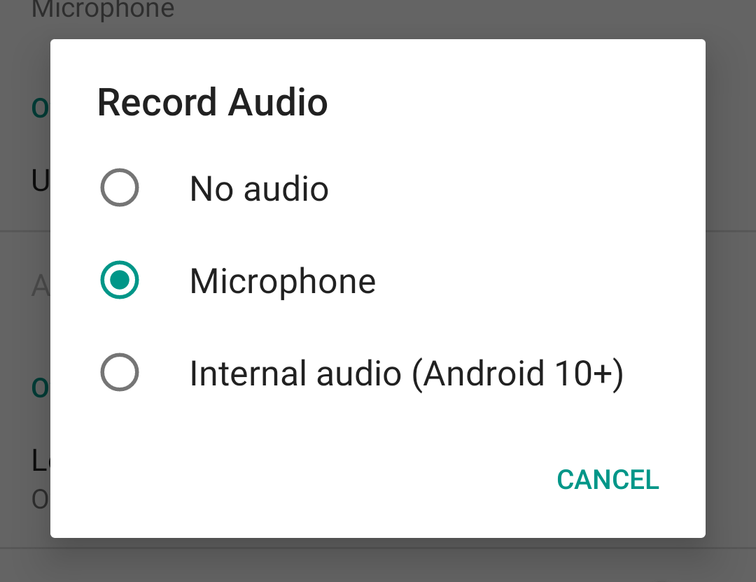 يضيف ADV Screen Recorder التقاط الصوت الداخلي على Android 10 بفضل API الجديد