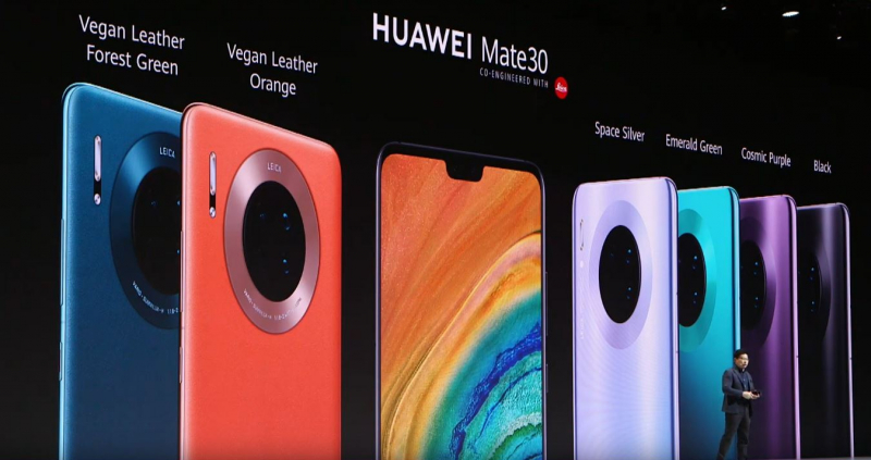 Huawei: تم طرح سلسلة Mate 30 مع التركيز على ميزات الكاميرا والفيديو - بدءًا من 799 يورو ودون تطبيقات Google