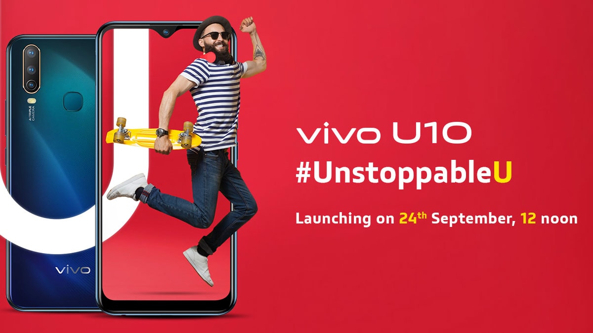 Vivo U10 comes with 5000mAh battery and 18W fast charging at Rs.8,990
