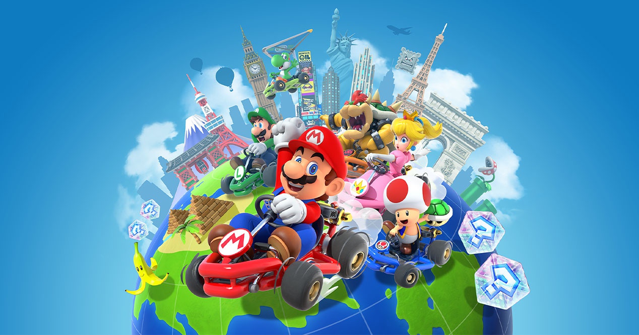 يمكن الآن تنزيل Mario Kart Tour على iOS و Android باستخدام Golden Pass ... وقوائم الانتظار
