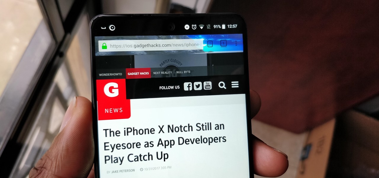Hide the Notch on Any Android Phone
