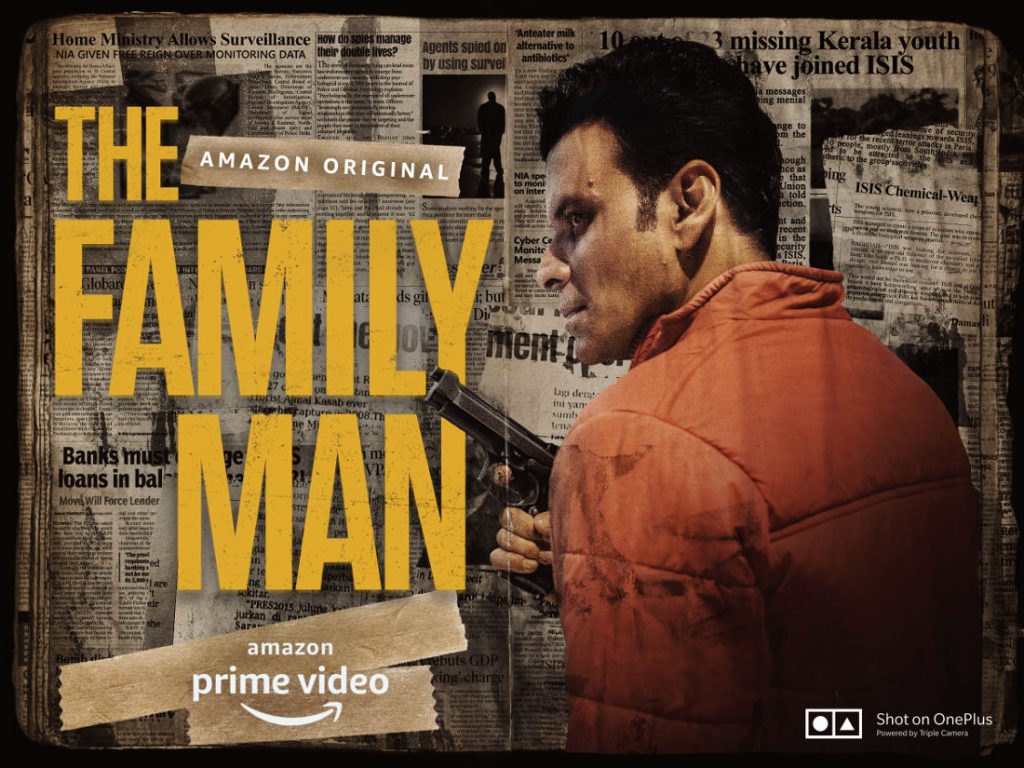 Amazon تصدر Prime Video أول نظرة على سلسلة Prime Original الجديدة ، The Family Man ، التي تم تصويرها على OnePlus