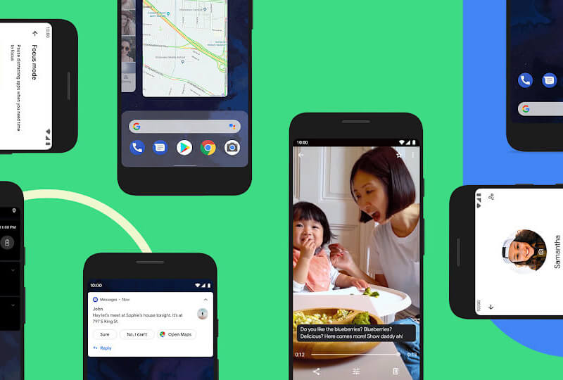 Android 10 متاح اليوم على جميع هواتف Pixel