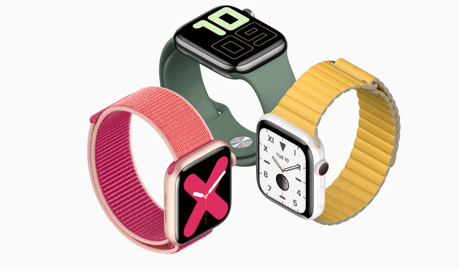 Apple أعلن للتو Apple Watch سلسلة 5