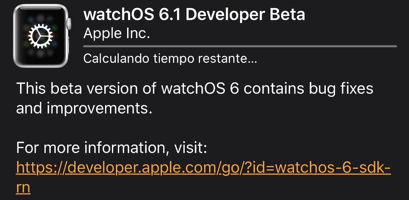 Apple تطلق watchOS 6.1 Beta 1 للمطورين