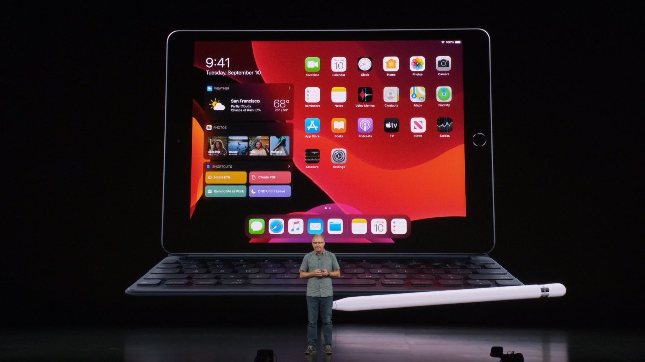 Apple تعلن عن بدء تشغيل جهاز iPad جديد بحجم 10.2 بوصة