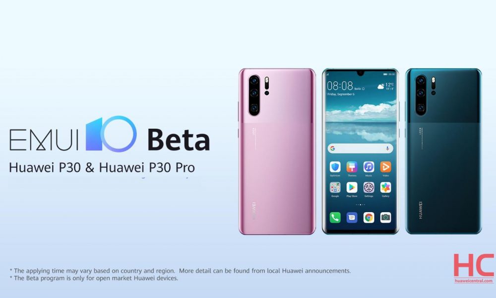 EMUI 10 Beta for Huawei P30 و P30 Pro: قائمة البلدان ، والميزات الجديدة والمشكلات المعروفة