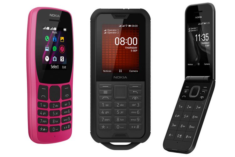 Nokia 110 (2019) ، 800 Tough ، 2720 الهواتف المميزة التي تم إطلاقها في IFA 2019