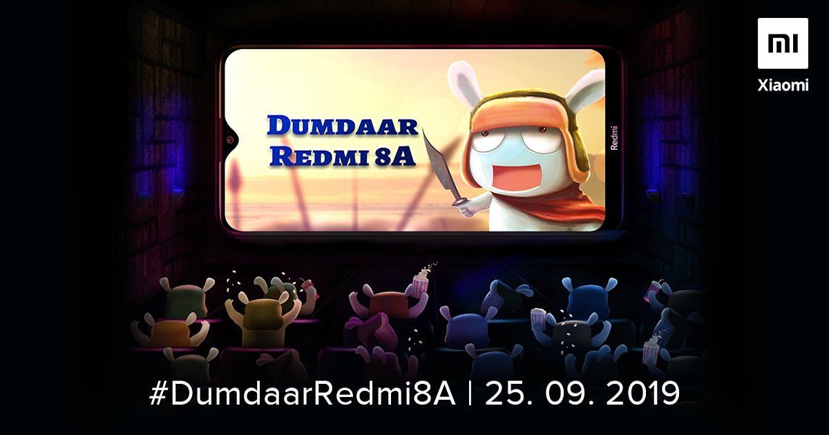 Redmi 8A with waterdrop notch to launch in India on September 25th