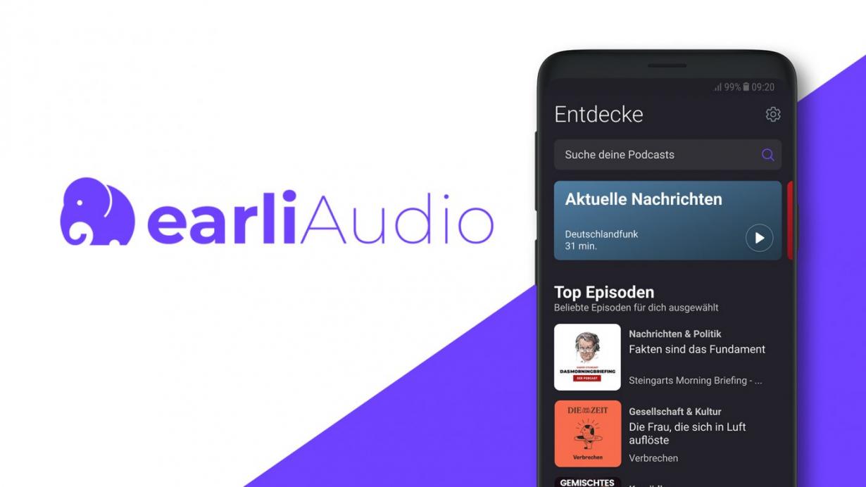 Upday ينشئ تطبيقات earliAudio و earliNews
