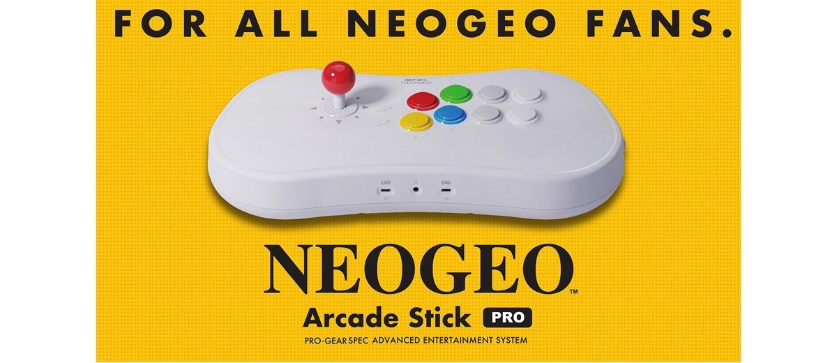 أحدث وحدة SNO's Neo Geo Console هي عصا أركيد مزودة بوحدة تحكم مدمجة
