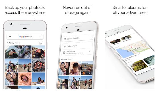 Google Photos free photos and videos backup online