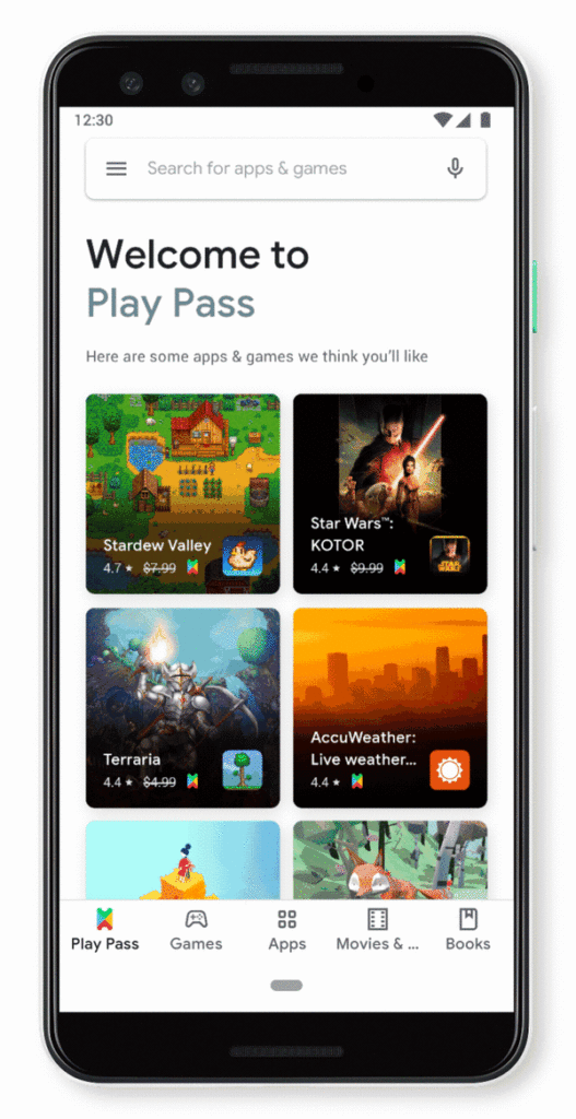 تتيح خدمة Google Play Pass الوصول إلى أكثر من 350 تطبيقًا وألعابًا مميزة مقابل 4.99 دولار شهريًا