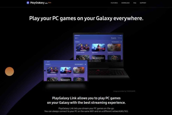 تطلق Samsung تطبيقات الخدمة الجديدة لتدفق ألعاب الكمبيوتر إلى الأجهزة Galaxy
