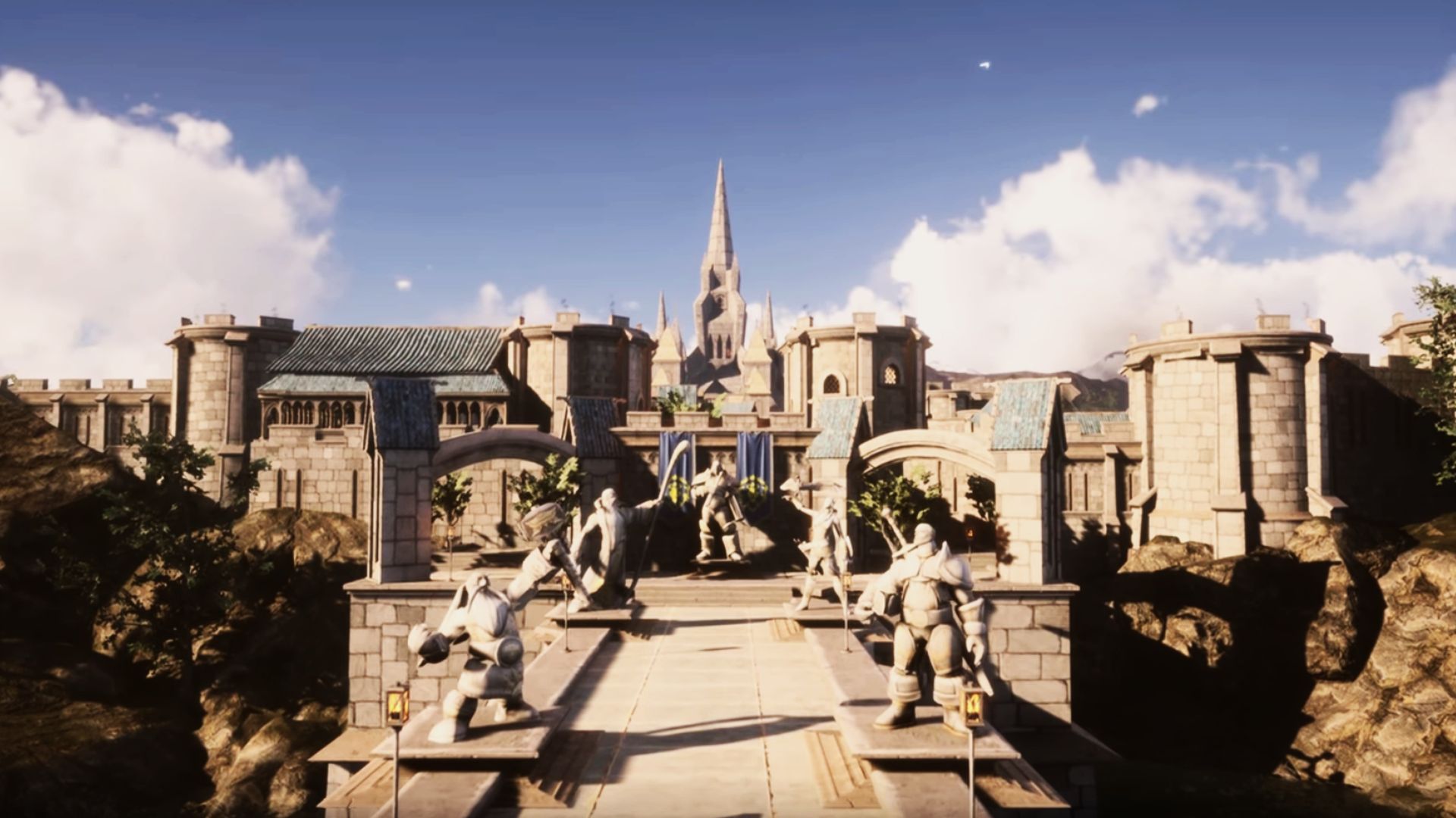 تعال وانظر Stowwind City من WoW في Unreal Engine 4