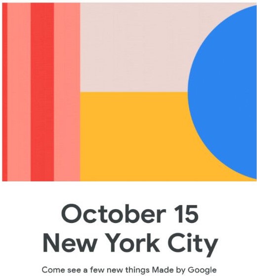 تقوم Google بجدولة حدث الأجهزة في 15 أكتوبر في نيويورك ؛ Pixel 4 و Pixel 4 XL و Pixelbook 2 والمزيد متوقع