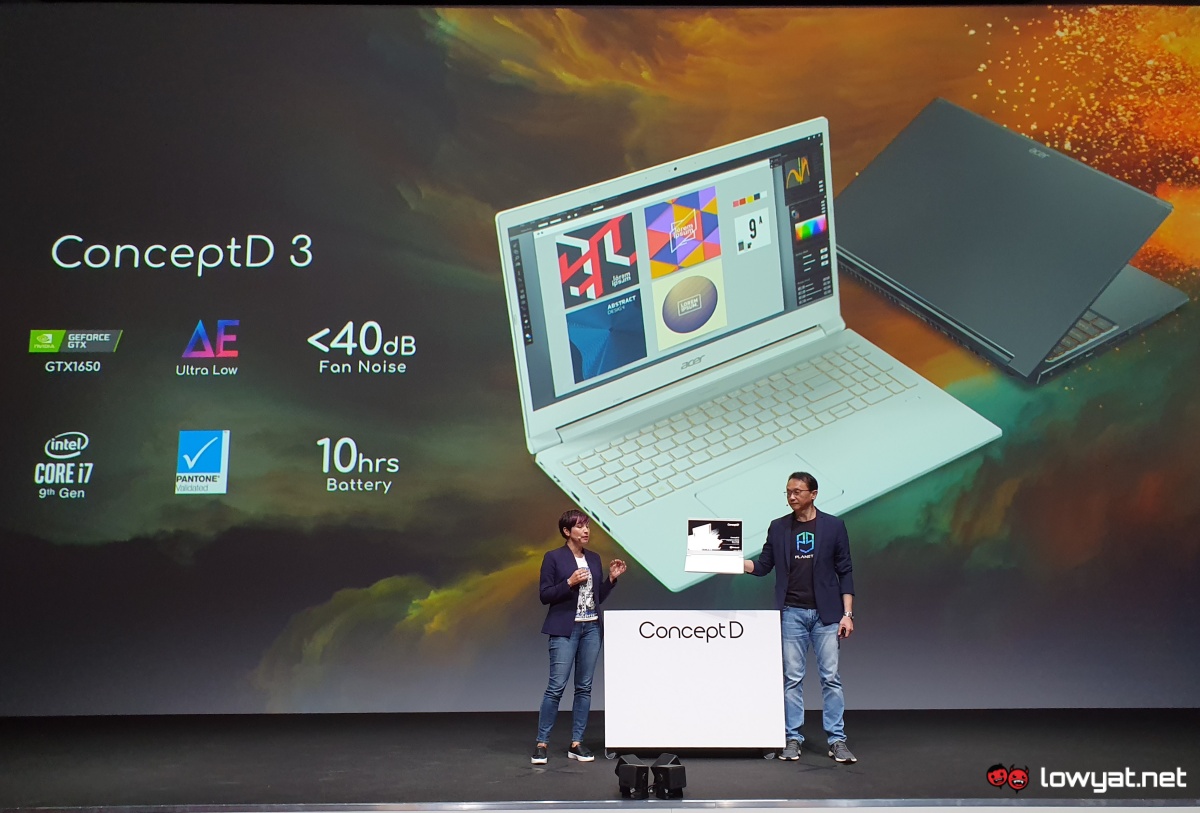 شركة أيسر تقدم ConceptD 3: جهاز كمبيوتر محمول مبتكر المستوى