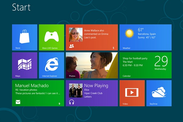 علامات بالمر Windows 8 إطلاق مع تعهد المستخدم الأعمال