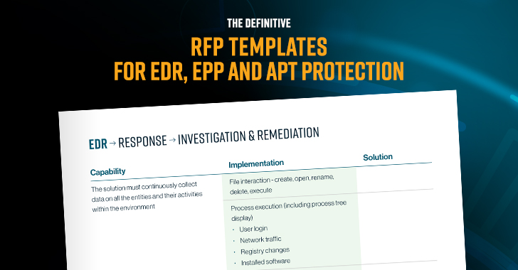 Definitive RFP Templates for EDR, EPP and APT Protection