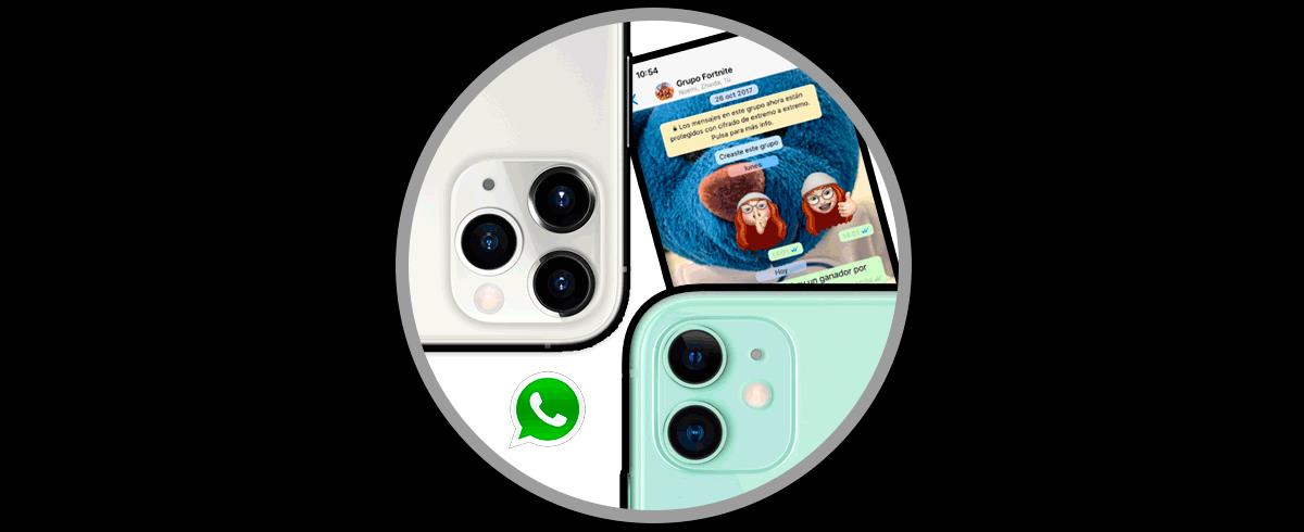 كيفية تغيير خلفية تطبيق WhatsApp iPhone 11 أو iPhone 11 Pro أو iPhone 11 Pro Max