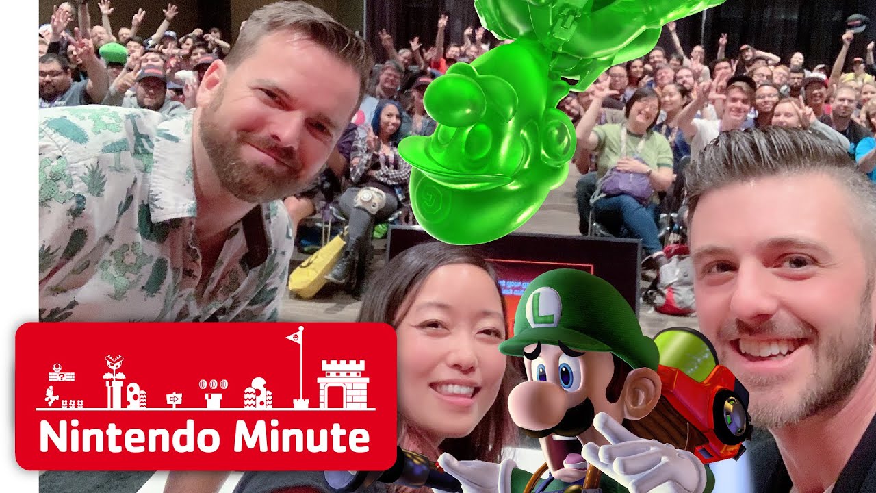 لعبة Nintendo Minute - لعبة لويجي مانشن 3 التعاونية ، مع تعليق مطور