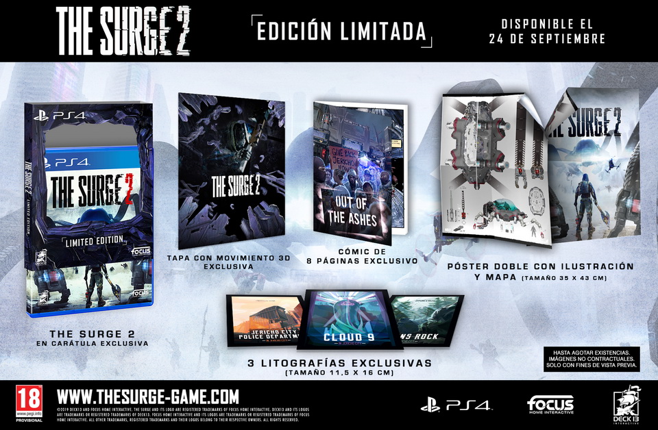 للبيع The Surge 2 لأجهزة PS4 و Xbox One و PC