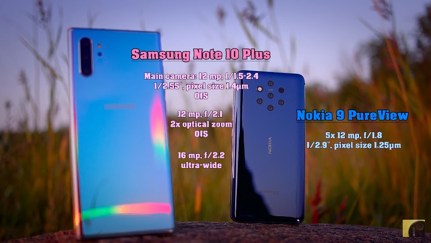 مقارنة الكاميرا بين سامسونج Note 10 و Nokia 9 PureView